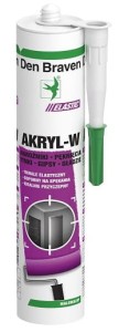 Silikon AKRYL W Brązowy Den Braven