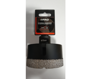 PRO Otwornica diamentowa na sucho 75mm