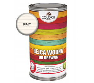 Bejca wodna 0,5l BIAŁY z Coloritu