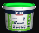 Tynk silkonowy natryskowy baranek IS 53N Tytan biały 25kg 