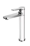 Bateria umywalkowa/wysoka Seppia w kolorze chrom z FDESIGN