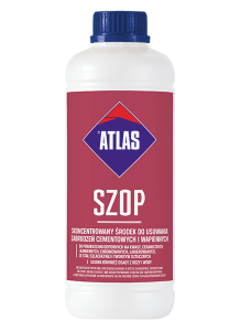 Środek do usuwania zabrudzeń cementowych i wapiennych Szop 1l Atlas