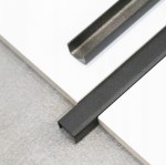 Listwa ozdobna stalowa czarna 20mm/ 2,5m