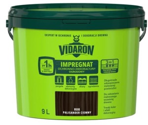 VIDARON Ogrodowy PALISANDER CIEMNY 9L R08