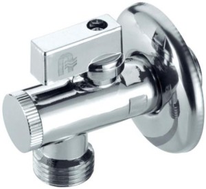 KFA zawór kulowy kątowy 1/2"x1/2" z dźwignią i filtrem, chrom 707-010-15