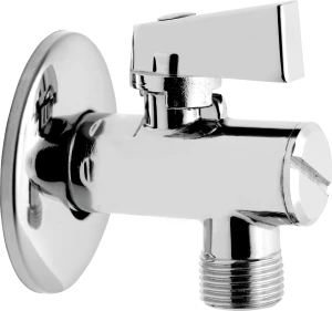 Zawór kulowy kątowy 1/2"x3/8" z filtrem, chrom Z1238KF z Ferro