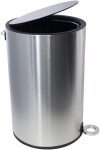Kosz na śmieci chromowany Poppis 3 L 990-90 z Duschy