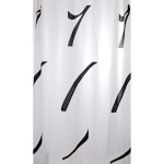 DUSCHY Silky Grey zasłona prysznicowa 180x200 