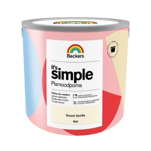 Beckers It's Simple 2,5L SWEET VANILLA