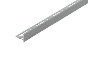 Narożnik aluminiowy prosty krawędź Anoda Srebrna 10 2,5mb