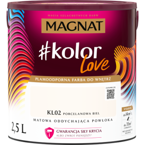MAGNAT LOVE KL02 PORCELANOWA BIEL 2,5L