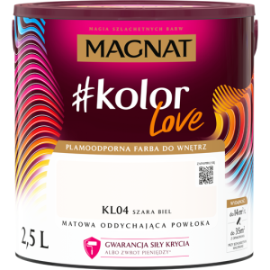 MAGNAT LOVE KL04 SZARA BIEL 2,5L