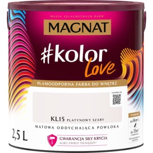 MAGNAT LOVE KL15 PLATYNOWY SZARY 2,5L