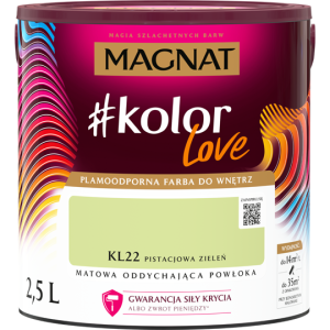 MAGNAT LOVE KL22 PISTACJOWA ZIELEŃ 2,5L