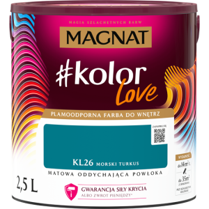 MAGNAT LOVE KL26 MORSKI TURKUS 2,5L