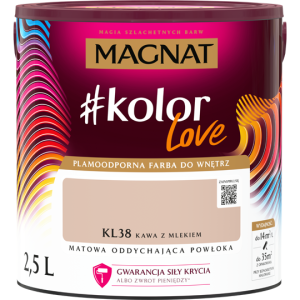MAGNAT LOVE KL38 KAWA Z MLEKIEM 2,5L