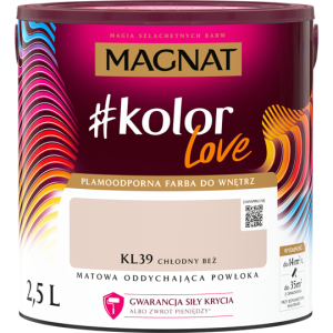MAGNAT LOVE KL39 CHŁODNY BEŻ 2,5L