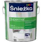 Śnieżka Supermal Emalia Olejno-Ftalowa F100 Biały Mat 10l