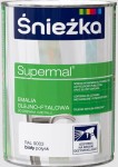Śnieżka Supermal Emalia Olejno-Ftalowa RAL9003 Biały Połysk 0,8l
