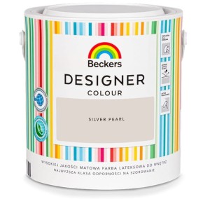 BECKERS DESIGNER COLOUR SILVER PEARL 5L farba lateksowa 