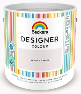 BECKERS DESIGNER COLOUR VANILLA CREAM 5L farba lateksowa 