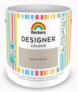 BECKERS DESIGNER COLOUR VANILLA MUFFIN 5L farba lateksowa 