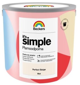 Beckers It's Simple 2,5L PERFECT BEIGE