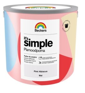 Beckers It's Simple 2,5L PINK HIBISCUS