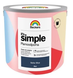 Beckers It's Simple 2,5L SAILOR BLUE