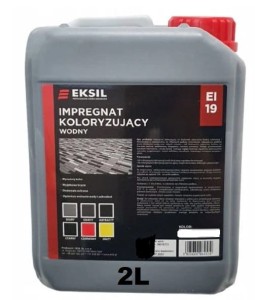 Impregnat koloryzujący-wodny EI-19 z firmy Eksil - kolor grafit 2L