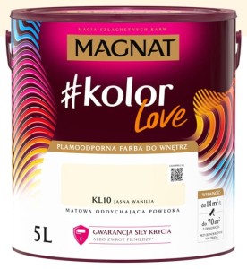 MAGNAT LOVE KL10 JASNA WANILIA 5L
