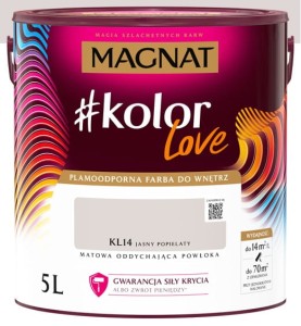 MAGNAT LOVE KL14 JASNY POPIELATY 5L
