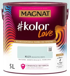 MAGNAT LOVE KL23 DELIKATNA MIĘTA 5L
