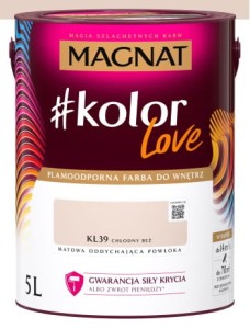 MAGNAT LOVE KL39 CHŁODNY BEŻ 5L