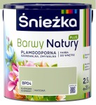 Farba Śnieżka Barwy Natury Plus Plamoodporna - BP04 Klasyczny Oliwkowy 2,5l