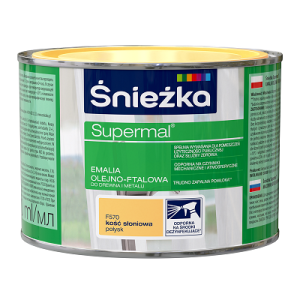 SUPERMAL emalia olejno-ftalowa kość słoniowa połysk F570 0,4l