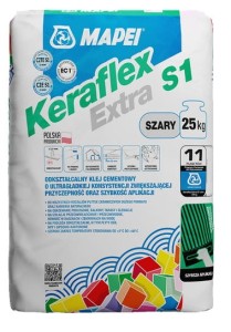 Klej MAPEI KERAFLEX EXTRA SZARY 25 kg C2TES1