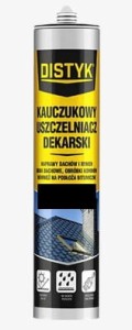 DISTYK USZCZELNIACZ DEKARSKI KAUCZUKOWY BEZBARWNY 280ml - 20602DPL