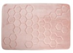 HYGGLI Honey dywanik łazienkowy 60x90 cm jasnoróżowy