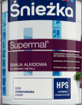 Śnieżka Supermal Emalia Alkidowa Biała Połysk 0,75l