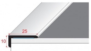 Kątownik PVC 25x10 - E31 Samoprzylepna Dąb Koniakowy 100cm