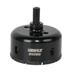 BIHUI Otwornica diamentowa do wiercenia na mokro 68mm