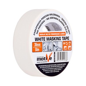 MOTIVE Taśma White masking Tape 38mm/50m