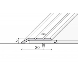 Listwa zakończeniowa  A01 o długości 90cm ZŁOTO