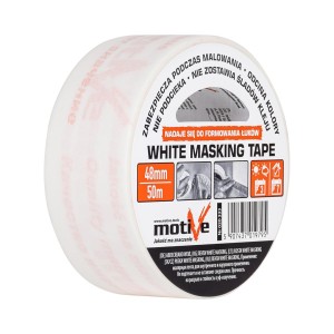MOTIVE Taśma White masking Tape 48mm/50m