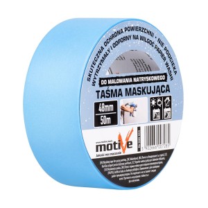 MOTIVE Taśma Maskująca do Mal. Natrysk. 48mm/50m