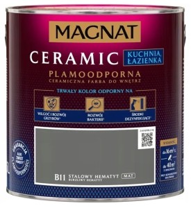 Magnat CERAMIC Kuchnia, Łazienka Stalowy Hematyt B11 2,5L