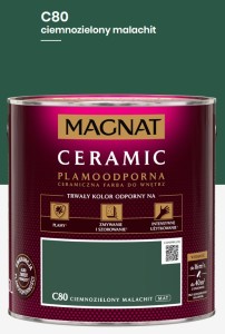 Magnat Ceramic Ciemnozielony Malachit C80 2,5L