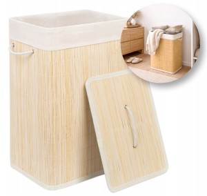 Kosz bambusowy 40x30x60cm natural