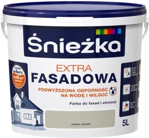 Śnieżka Fasada  5L SZARY JASNY 